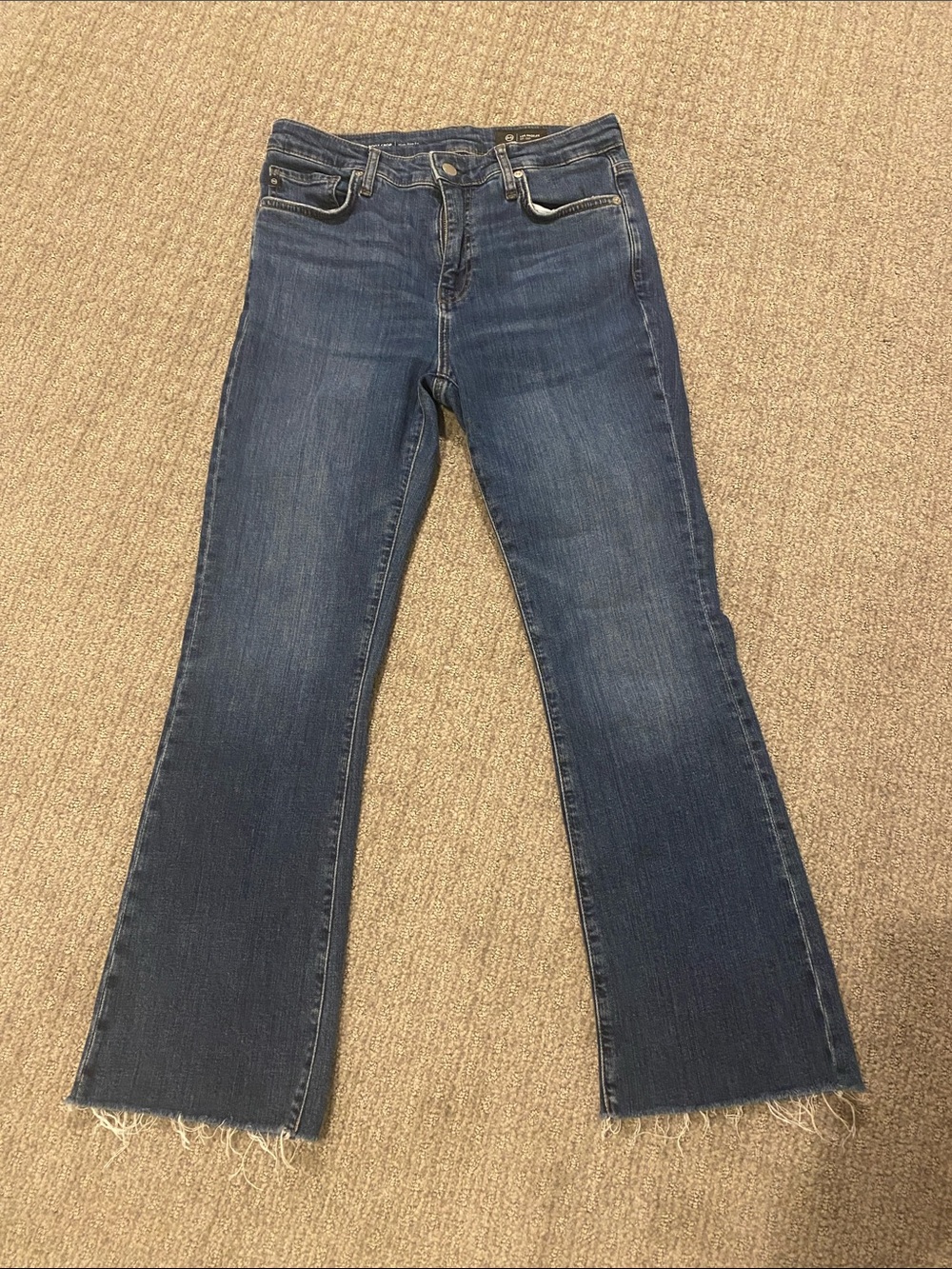 AG Farrah Boot Crop Jeans